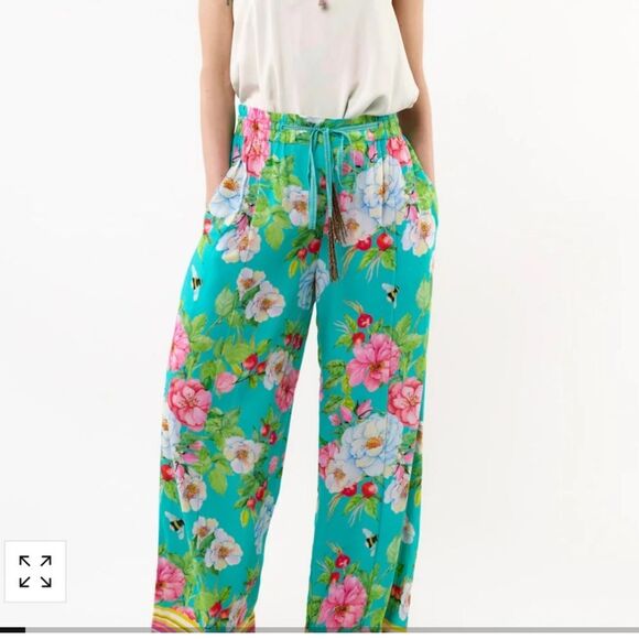 Aratta La Ville Rose Pants - Size Medium - NWT - Picture 1 of 13
